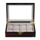 Шкатулка для зберігання годинників Salvadore WB/2105/8.E Бордовий