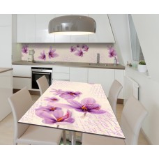 Наклейка 3Д вінілова на стіл Zatarga «Записки едельвейсу» 650х1200 мм.