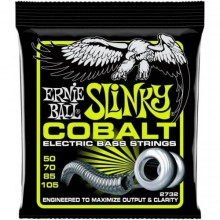 Струни для бас-гітари Ernie Ball 2732 Cobalt Regular Slinky 4-Strings Bass 50/105