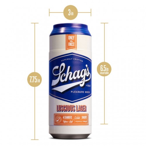 Мастурбатор Schag’s by Blush - Luscious Lager Masturbator - Frosted в інтернет супермаркеті PbayMarket!