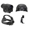 Монокуляр нічного бачення з шоломом та кріплення Binock NVG30 Wi-Fi 940nm Чорний (2191877106)
