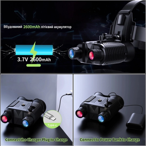 Бінокуляр нічного бачення Dsoon NV8160 + кріплення на голову + кронштейн FMA L4G24 на шолом