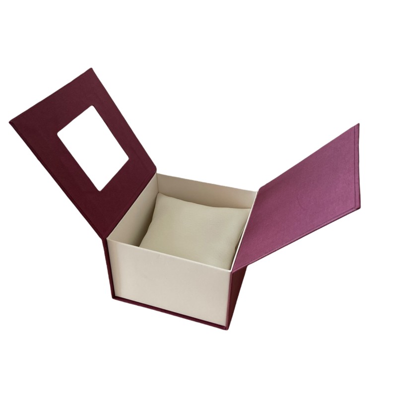 Коробка для наручного годинника подарункова BoX Бордова (IBW028KO)