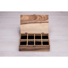 Скринька для зберігання наручних годинників ecoWalnut 8.2х27.5х18 см