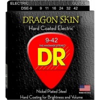 Струни для електрогітари DR DSE-9 Dragon Skin K3 Coated Electric Guitar Strings 9/42 Струни для електрогітари DR DSE-9 Dragon Skin K3 Coated Electric Guitar Strings 9/42