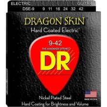 Струни для електрогітари DR DSE-9 Dragon Skin K3 Coated Electric Guitar Strings 9/42