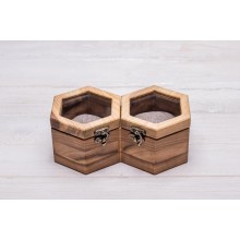 Коробочка-органайзер для зберігання наручних годинників ecoWalnut 7.8х18.8х10.9 см