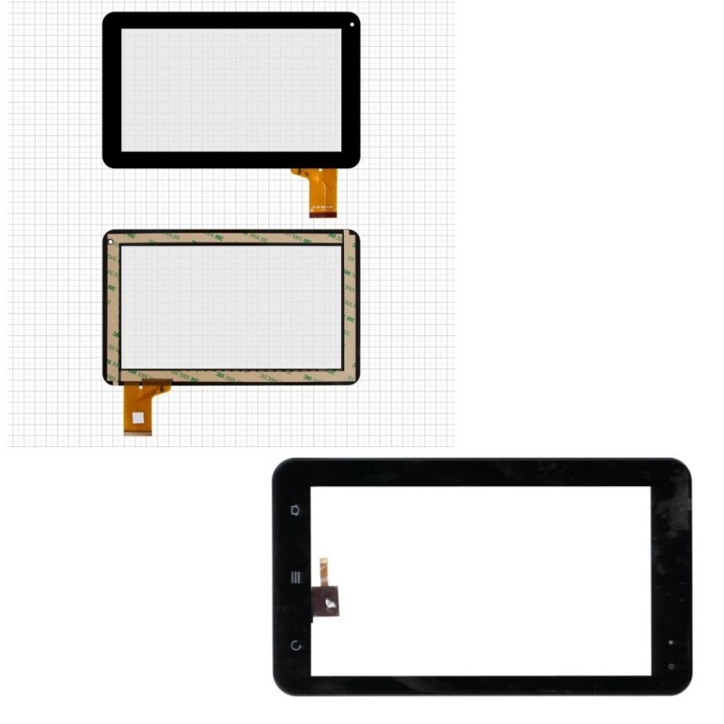 Монітор для планшета XPro MID TOUCH 50 Чорний (MER-11013_329)