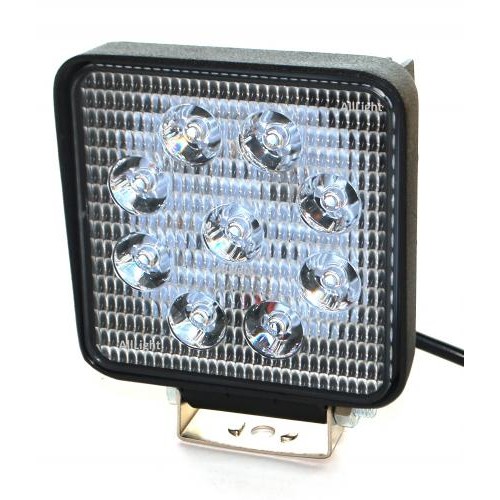 Світлодіодна фара AllLight 06type 27W 9chip EPISTAR spot 9-30V (тонкий радіатор) в інтернет супермаркеті PbayMarket!