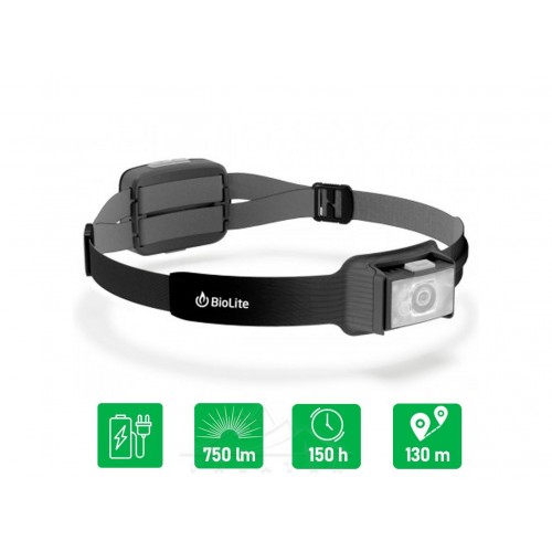 Ліхтар налобний Biolite Headlamp 750 Midnight Grey (1033-BLT HPC0101) Ліхтар налобний Biolite Headlamp 750 Midnight Grey (1033-BLT HPC0101)
