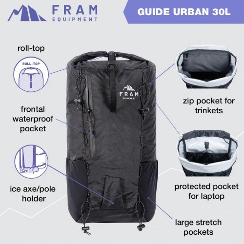 Рюкзак Fram Guide Urban 30 L Black (1044-id_6981) Рюкзак Fram Guide Urban 30 L Black (1044-id_6981)