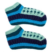 Шкарпетки домашні Kathmandu вовна яка М (22-25 см) Фісташковий Блакитний Синій (27234)