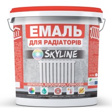Емаль для радіаторів Skyline термостійка глянцева Білий 10 л
