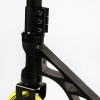 Самокат трюковий пеги алюмінієвий диск та дека колеса Best Scooter Reactor HIC-система PU Black and yellow (112771)