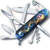 Складаний ніж Victorinox Huntsman Ukraine ДНК Українця Жовто-синій (1.3713.3_T3270pw)