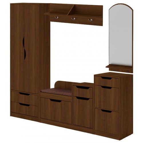 Передпокій Фаїна А6 Компанит Горіх екко (komA31) Передпокій Фаїна А6 Компанит Горіх екко (komA31)