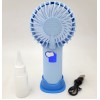 Вентилятор ручний Mini Fan 1569 17x8 см Блакитний (30151443А)