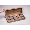 Бокс з горіхового дерева для зберігання наручних годинників ecoWalnut 7х43.5х18 см