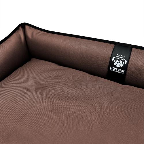 Лежак ліжко для собак всіх порід EGO Bosyak Waterproof L 90х75 Коричневий (спальне місце для великих собак) Лежак ліжко для собак всіх порід EGO Bosyak Waterproof L 90х75 Коричневий (спальне місце для великих собак)