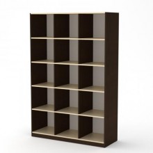 Стелаж книжковий Компанит КШ 3 Венге (kom-328)
