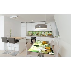 Наклейка вінілова на стіл Zatarga «Жасмин» 600х1200 мм Z180446st