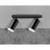 Спот Polux Turyn 10x26x16.3 см Чорний (Pol324719)