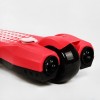Самокат триколісний складане кермо світло звук дим Best Scooter MAXI 60 кг Red (111438)