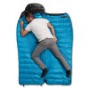 Спальний мішок пуховий Naturehike CW400 L NH18C400-D 85x220 см Чорний (2355732282)