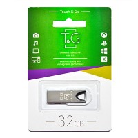 Флеш-накопичувач USB 32GB T&G 117 Metal Series Black (TG117BK-32G)