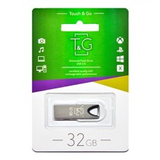 Флеш-накопичувач USB 32GB T&G 117 Metal Series Black (TG117BK-32G)