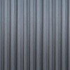 Декоративна стінова рейка Sticker Wall 160*23*3000мм (D) SW-00001529 Темно-сіра