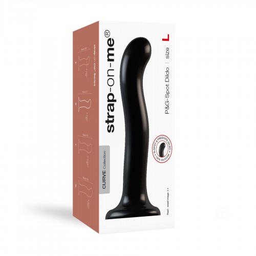 Насадка для страпона Strap-On-Me P&G-Spot Dildo, силикон, размер L в інтернет супермаркеті PbayMarket!