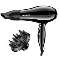 Фен для волосся Gemei GM-103 2200W Black (3_01280) Фен для волосся Gemei GM-103 2200W Black (3_01280)