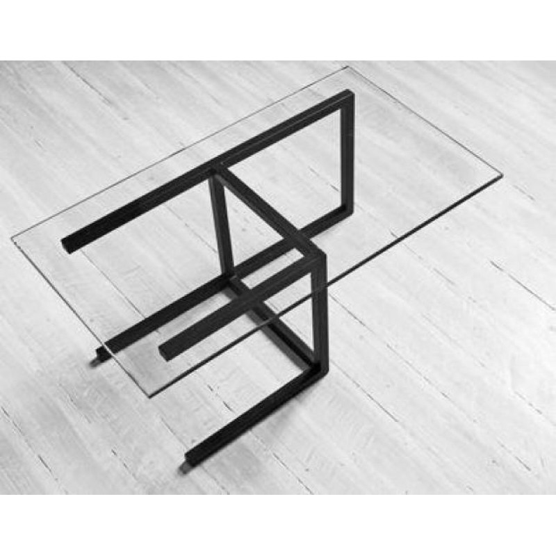 Кавовий журнальний столик у стилі Loft NS-536 480x1000x500 мм Черный