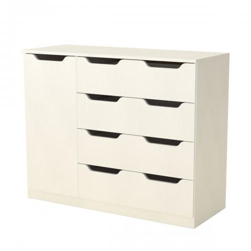 Комод для спальні Компанит 4 1М Альба (Ev-1017)