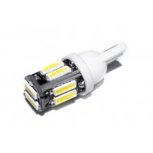 Світлодіодна лампа AllLight T10 10 діодів 7014 W2,1x9,5d 12V WHITE