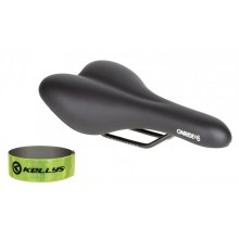 Сідло Onride Nap 272х155 мм + світловідбивна смужка KLS 3M 30 см Чорний (1085-6936116102226)