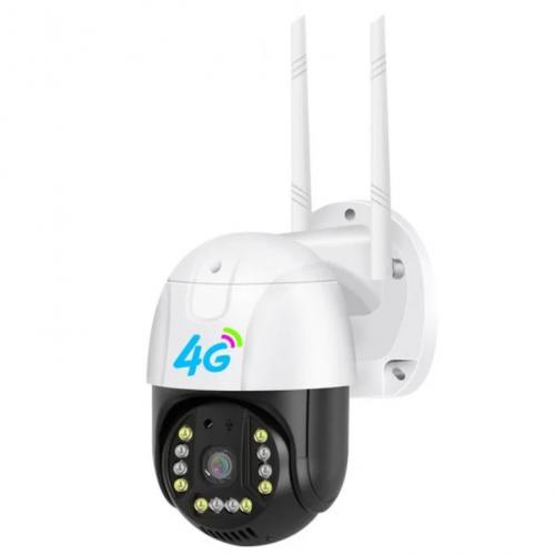 IP камера відеоспостереження P20 v380 APP Wi-Fi 3MP 4G вулична з віддаленим доступом White IP камера відеоспостереження P20 v380 APP Wi-Fi 3MP 4G вулична з віддаленим доступом White