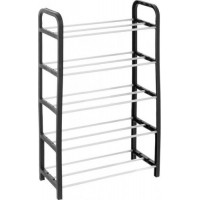 Підставка для взуття на 5 полиць Underprice 005 41x19x70 см Чорний