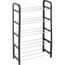 Підставка для взуття на 5 полиць Underprice 005 41x19x70 см Чорний Підставка для взуття на 5 полиць Underprice 005 41x19x70 см Чорний