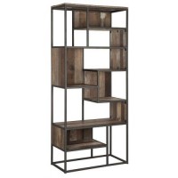 Стелаж для зберігання в стилі Loft NS-1954 1830x800x350 мм Черный Стелаж для зберігання в стилі Loft NS-1954 1830x800x350 мм Черный