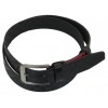 Шкіряний ремінь Skipper 110-130 x 3.3 см Чорний (1025-33)
