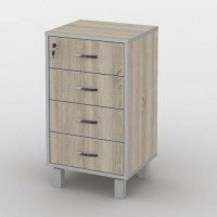 Тумба офісна Тиса Мебель ТМ-122 1 Сонома 75x35x40 см Тумба офісна Тиса Мебель ТМ-122 1 Сонома 75x35x40 см
