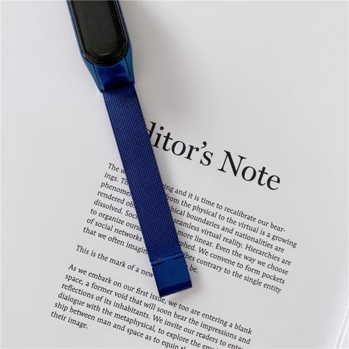 Ремінець Milanese Loop Strap для Xiaomi Mi Band 5/6 Blue Ремінець Milanese Loop Strap для Xiaomi Mi Band 5/6 Blue