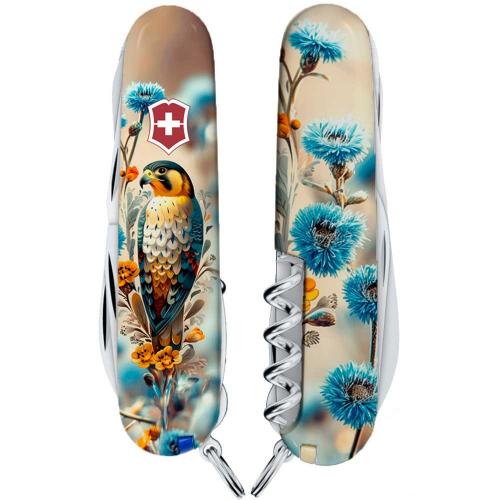 Складаний ніж Victorinox Huntsman Ukraine 91 мм 16 функцій Благородний Сокіл (1.3713.7_T3260pw) Складаний ніж Victorinox Huntsman Ukraine 91 мм 16 функцій Благородний Сокіл (1.3713.7_T3260pw)