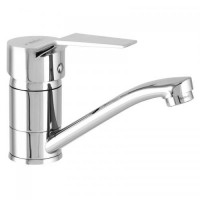 Змішувач для умивальника Haiba ZEON 004 (вилив 15 см) (HB0409) Змішувач для умивальника Haiba ZEON 004 (вилив 15 см) (HB0409)