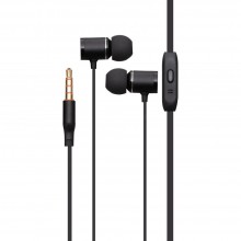 Дротові навушники Celebrat 3.5 mm C6 вкладиші з мікрофоном 1.2 m Black