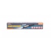 Ліхтарик магнітний MASTERTOOL 168х24 мм LED+COB LED 3xAAA ABS 94-0806