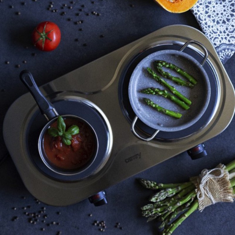 Плита електрична настільна двоконфорочна Camry CR 6511