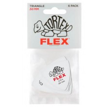 Медіатори Dunlop 456P.50 Tortex Flex Triangle Player's Pack 0.50 mm (6 шт.)